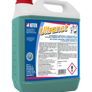ULTRANET LT 5 KITER Detergente sgrassante universale concentrato a schiuma frenata per tutte le superfici