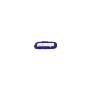 Frangia Middle Acrylic blu con tasche cm. 80 x 13 - Radazza