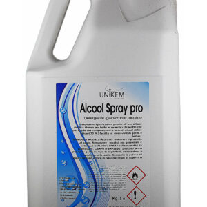 ALCOOL SPRAY PRO LT. 5 Multiuso a base di alcool etilico al 70%