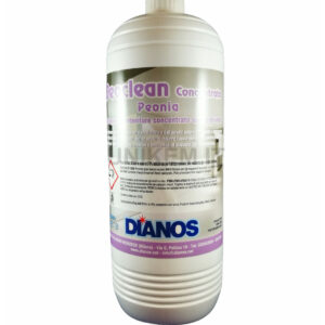 DEOCLEAN CONCENTRATO PEONIA LT 1 DIANOS Detergente mantenitore concentrato per pavimenti intensamente profumato