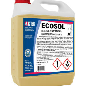 ECOSOL LT 5 KITER Detersolvente neutro sgrassante decerante per pavimenti trattati
