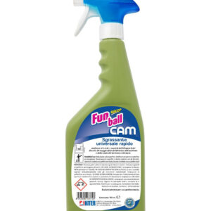 FUN BALL CAM ML 750 KITER Sgrassante ecologico superattivo rapido HACCP senza risciacquo multiuso