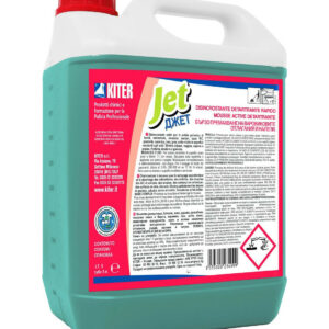JET LT 5 KITER Schiuma attiva anticalcare disincrostante per rubinetterie sanitari pavimenti e pareti